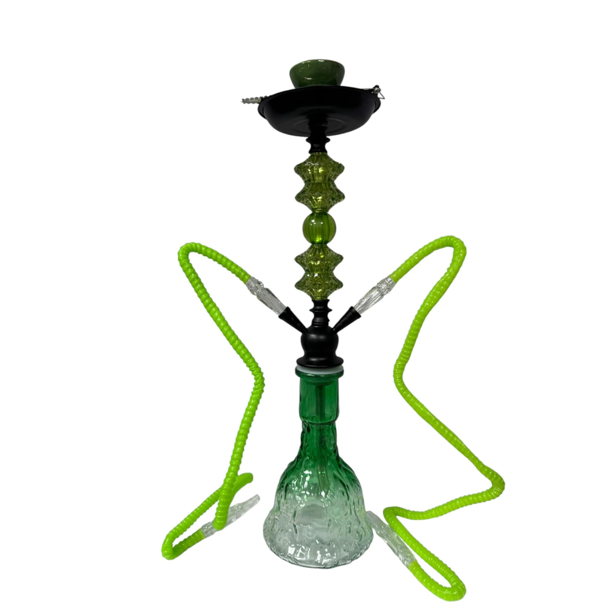Кальян Hookah Kair с высотой на 2 персоны 55 см Green (13168)