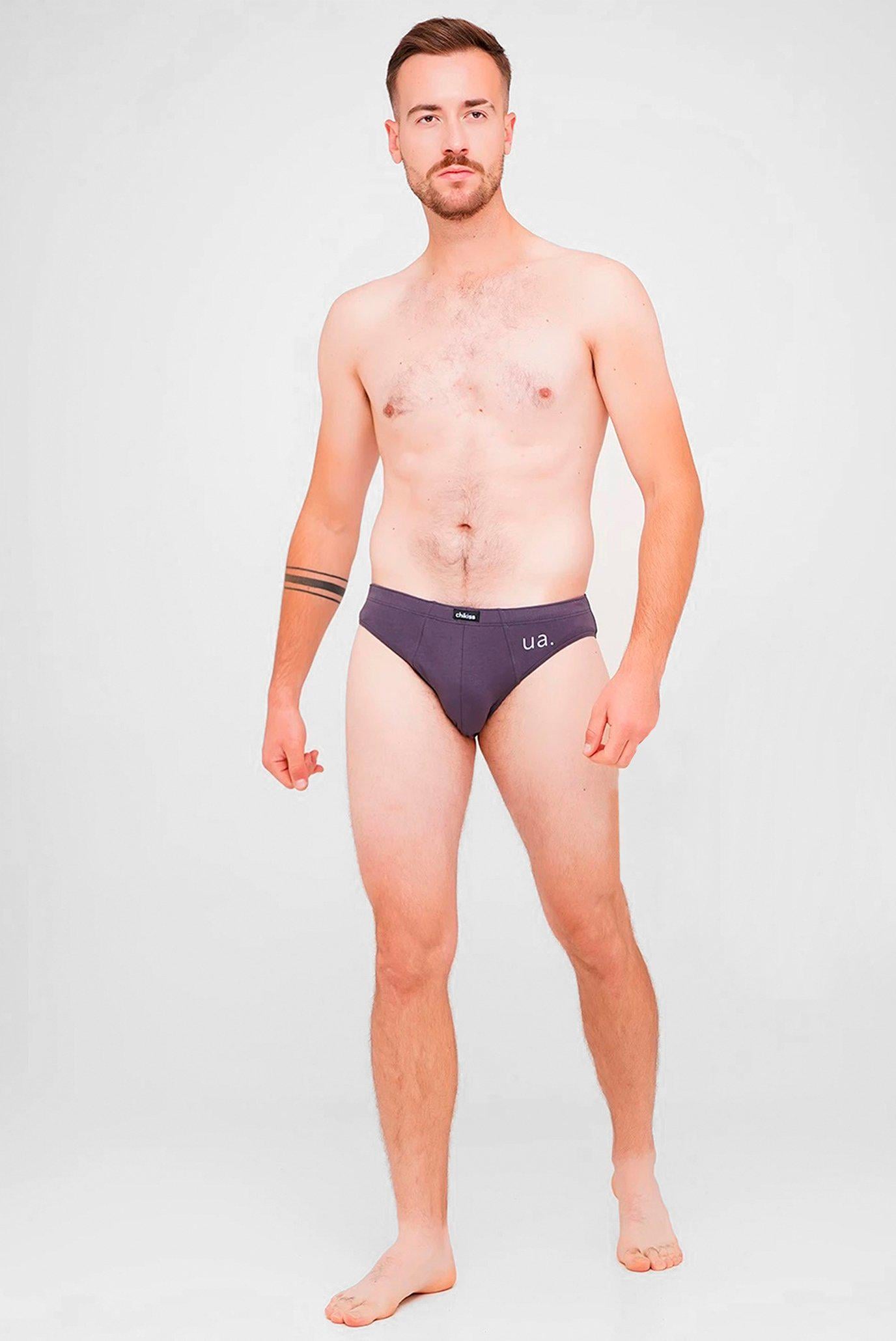 Трусы мужские спорт Chikiss XL Серый (CMP 202/04)