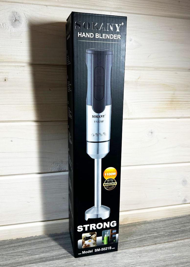 Блендер погружной Sokany SM-5021S 1100 Вт (2052301776) - фото 6 Блендер погружной Sokany SM-5021S 1100 Вт (2052301776) - фото 6