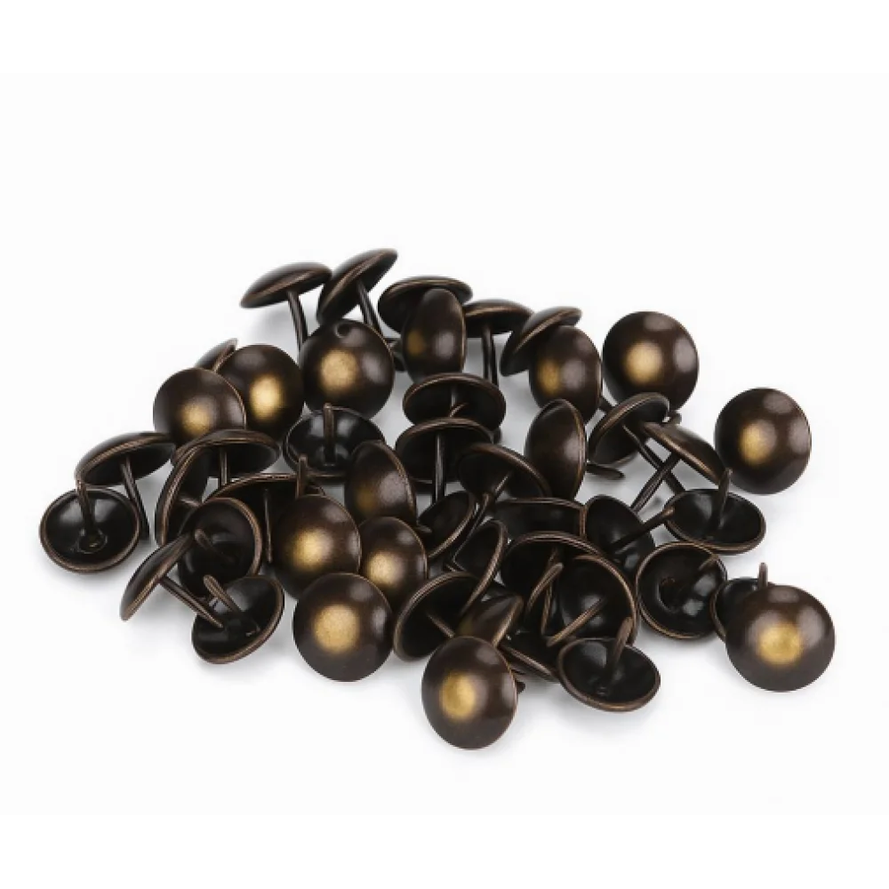 Цвяхи меблеві декоративні Sigma d 9,5 мм 100 шт. Котяче око (GV0712)