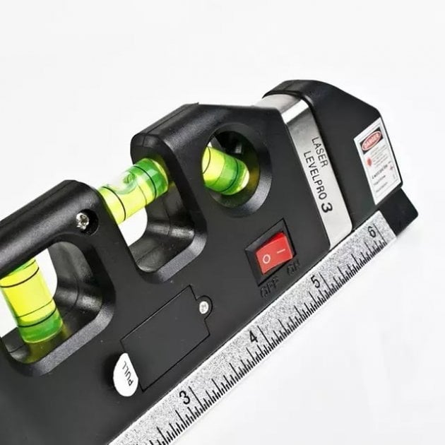 Лазерный уровень Laser Level Pro 3 со встроенной рулеткой (tf4863) - фото 4