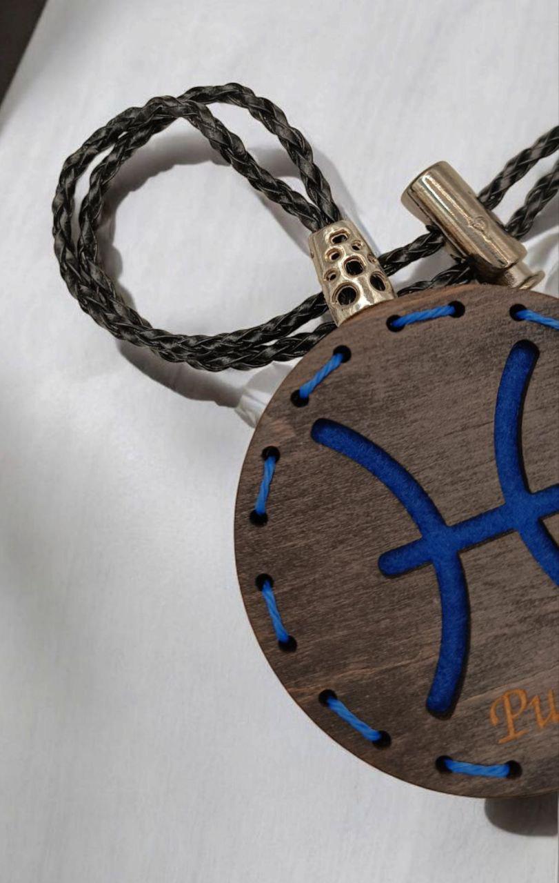 Ароматизатор для авто со знаком зодиака Рыбы из дерева/войлока и аромапарфюм 10 мл (84) - фото 3 Ароматизатор для авто со знаком зодиака Рыбы из дерева/войлока и аромапарфюм 10 мл (84) - фото 3