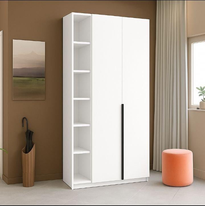 Шкаф Мириам Престиж 1200x2200x470 мм Белый (20433) Шкаф Мириам Престиж 1200x2200x470 мм Белый (20433)