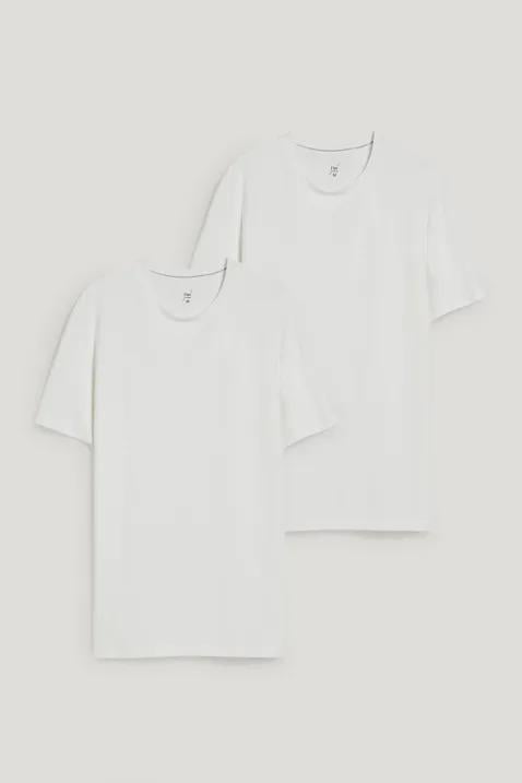 Футболка C & A 77523/2175697x67 2в1 мужская 2XL Кремовый (190860) - фото 2