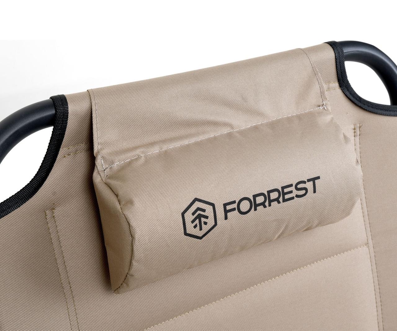 Кресло туристическое раскладное Forrest Optima+ Folding Comfort Chair Beige XL (2564400398) - фото 4 Кресло туристическое раскладное Forrest Optima+ Folding Comfort Chair Beige XL (2564400398) - фото 4