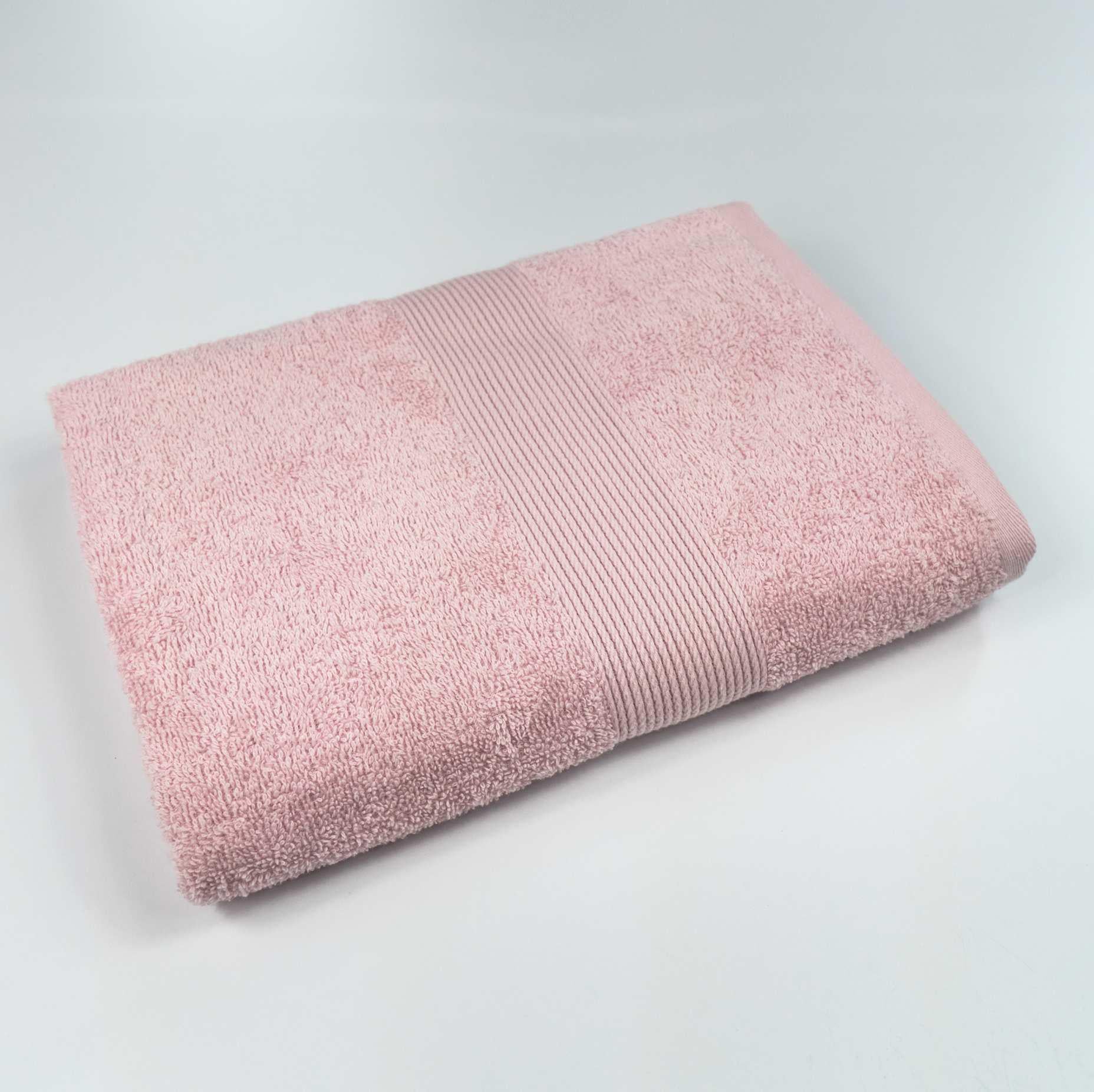 Полотенце GM Textile с бордюром 50х90 см Розовый (rm400b-90-pink)