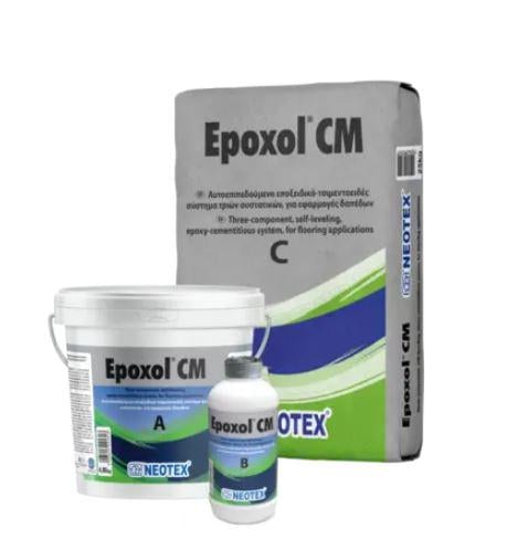 Система для підлог епоксидно-цементна Neotex Epoxol СМ A+B+С 3-компонентна 31 кг