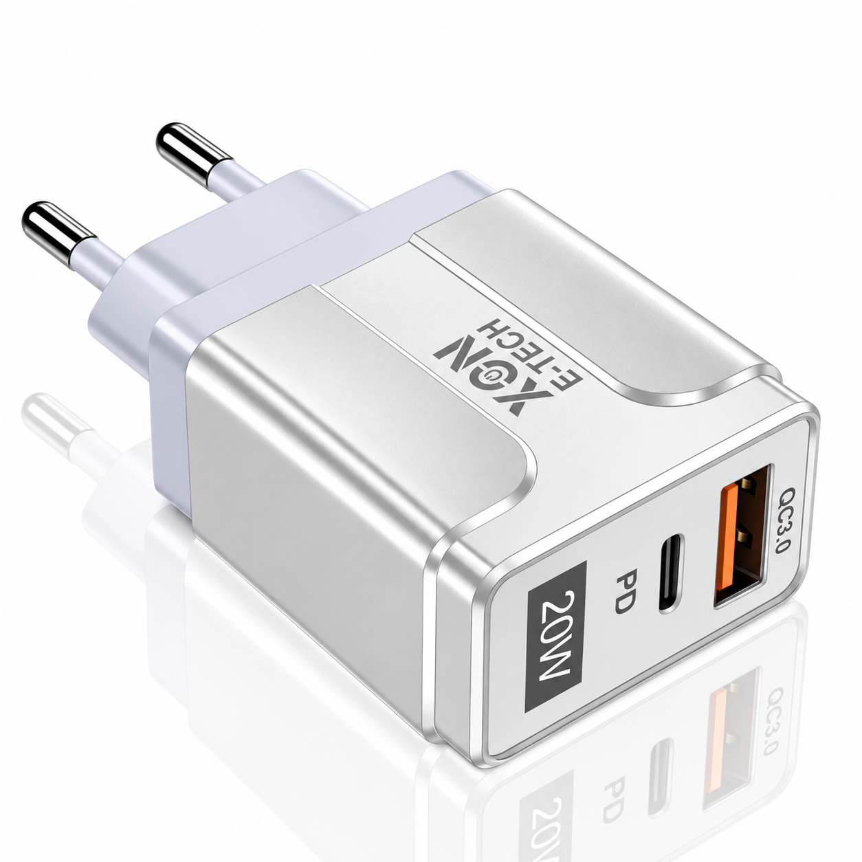 Зарядное устройство XON PowerCharge USB Type-C PD 20W Белый (PCWA020020A1С1W 6143)