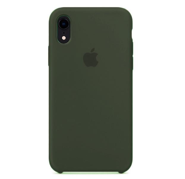 Чохол-накладка Apple Silicone Case for iPhone Xr, Khaki (HC) (A)