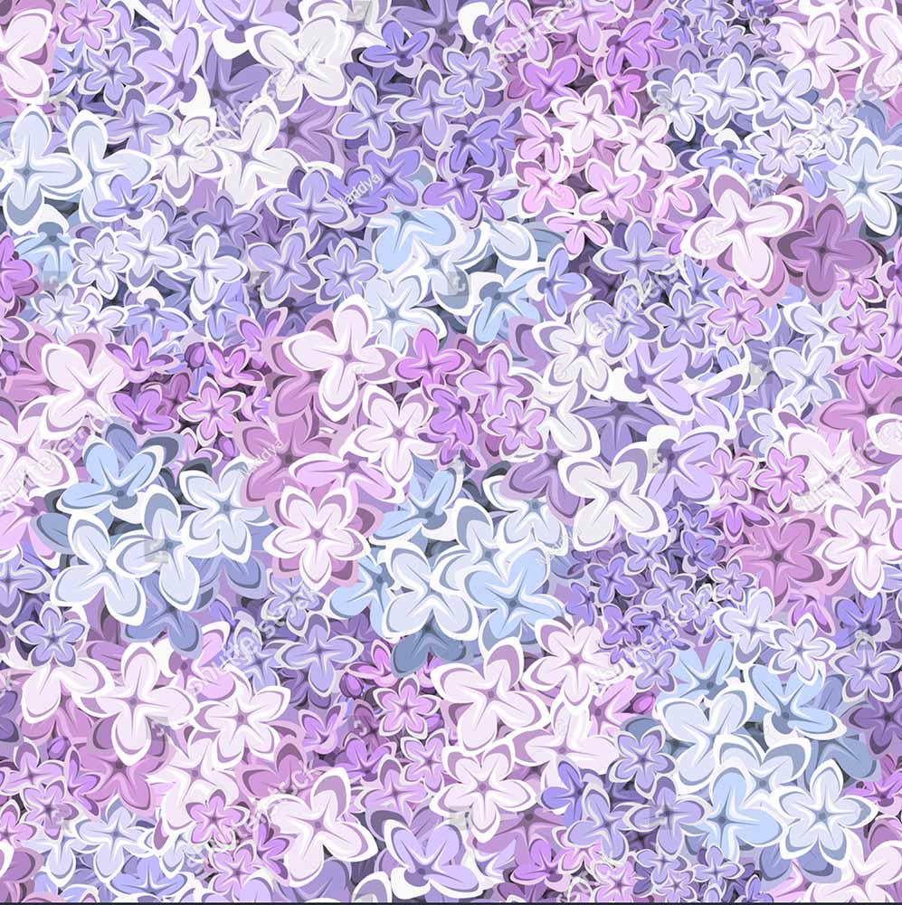 Фотообои Artside Узор из сирени 558699817