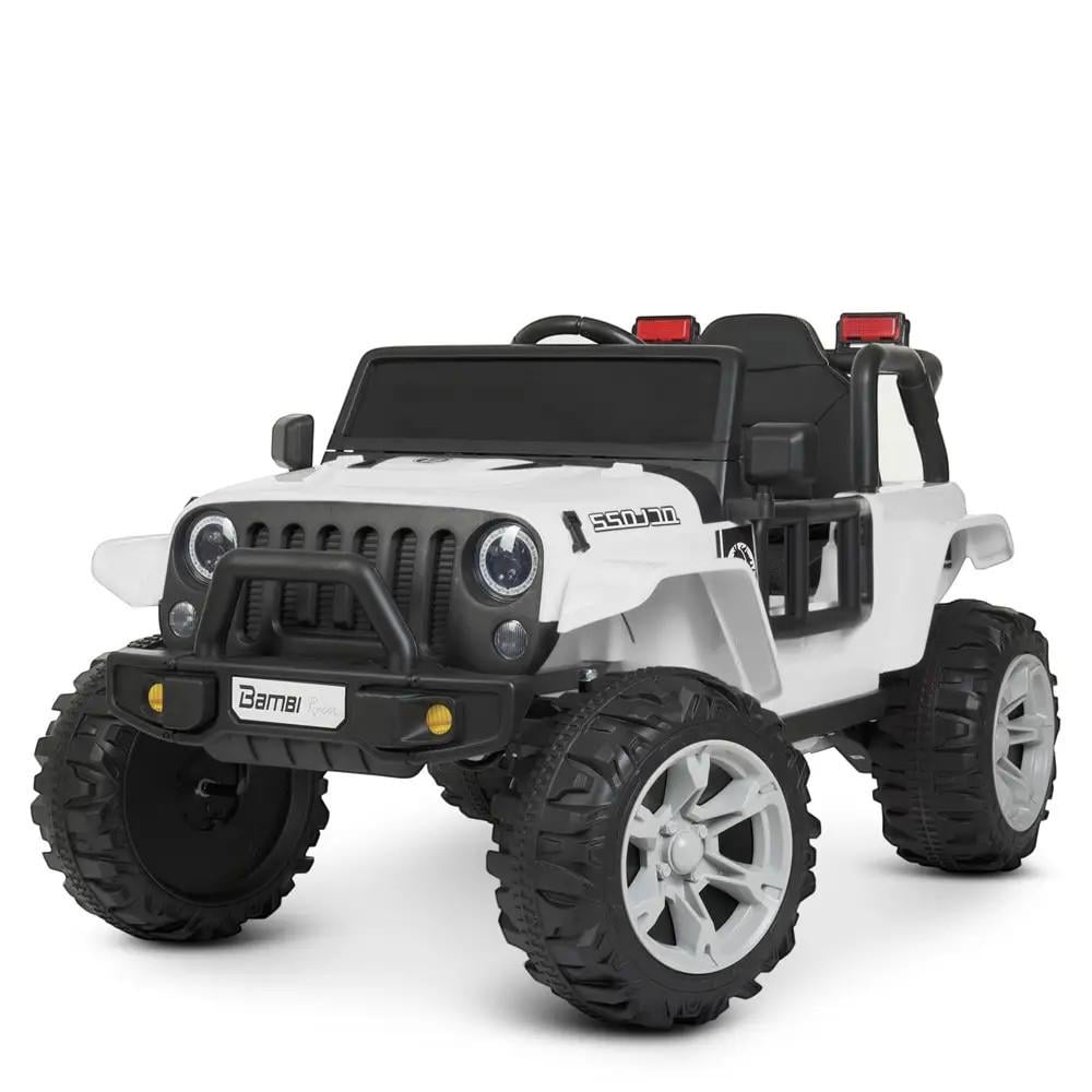 Автомобиль детский электрический Bambi Racer M 4282EBLR-1 с пультом управления Белый