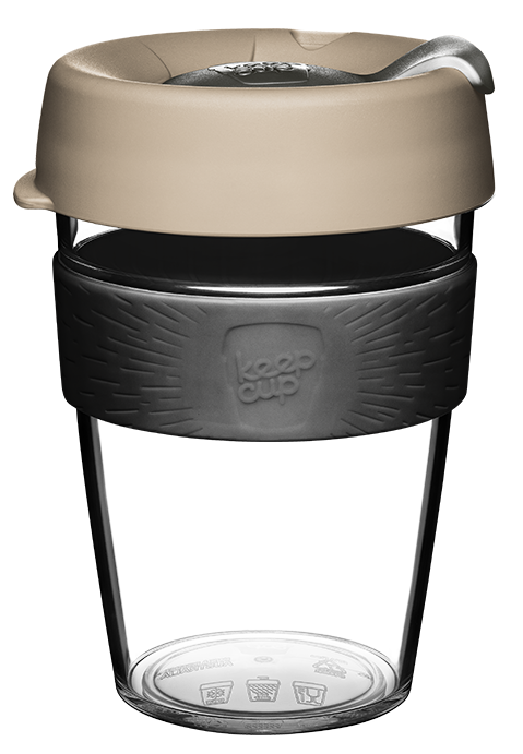 Чашка KeepCup Clear Milk 340 мл Серый