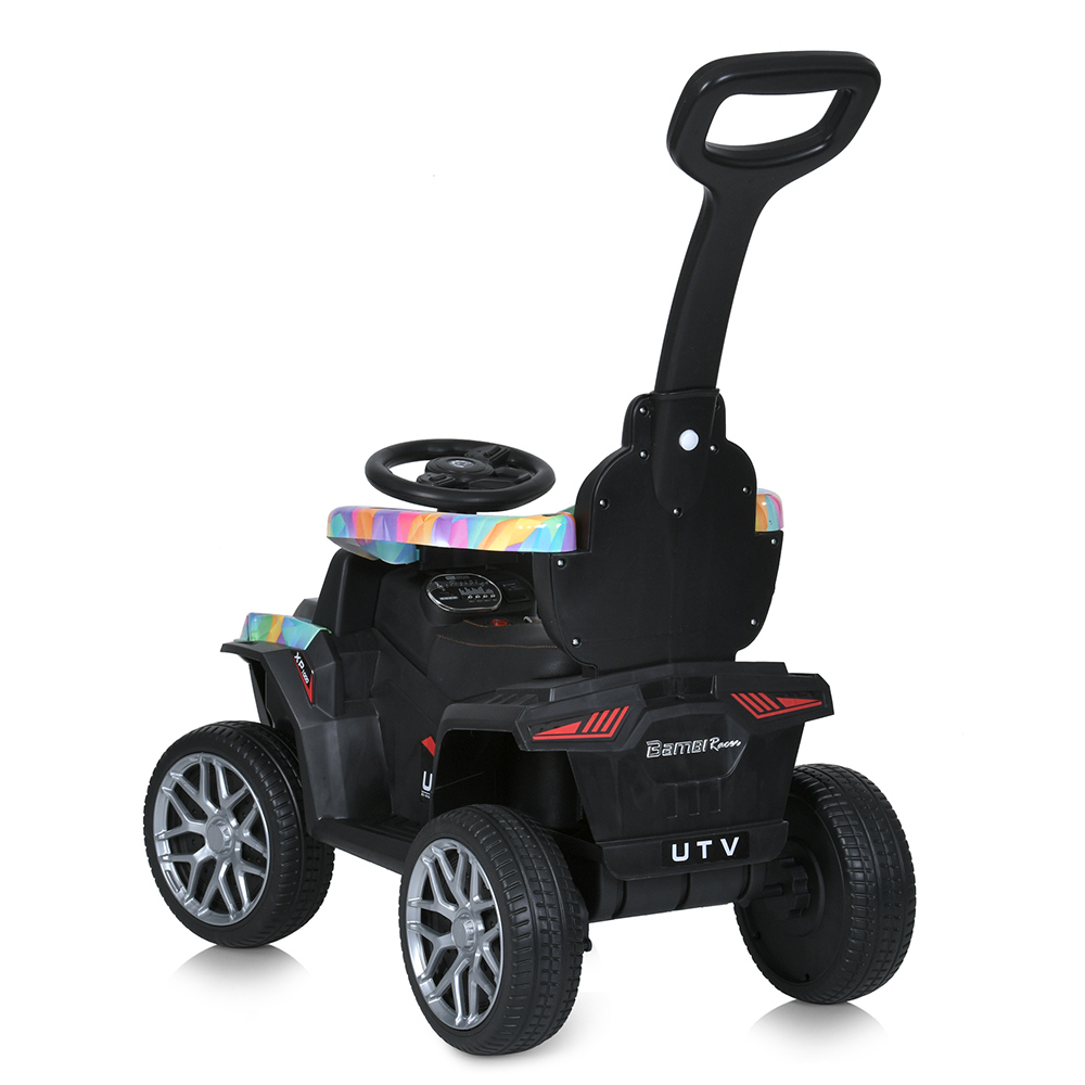 Дитячий електромобіль Bambi RAcer M 5732 з батьківською ручкою Блакитний (2368503185) - фото 3