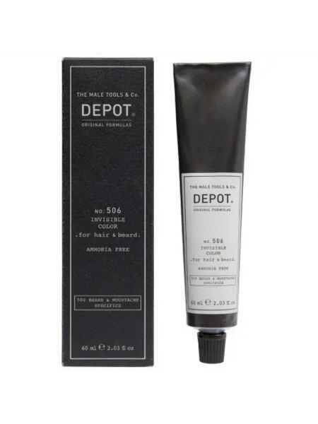Крем-краска для бороды и волос Depot 506 Natural Graphite 60 мл