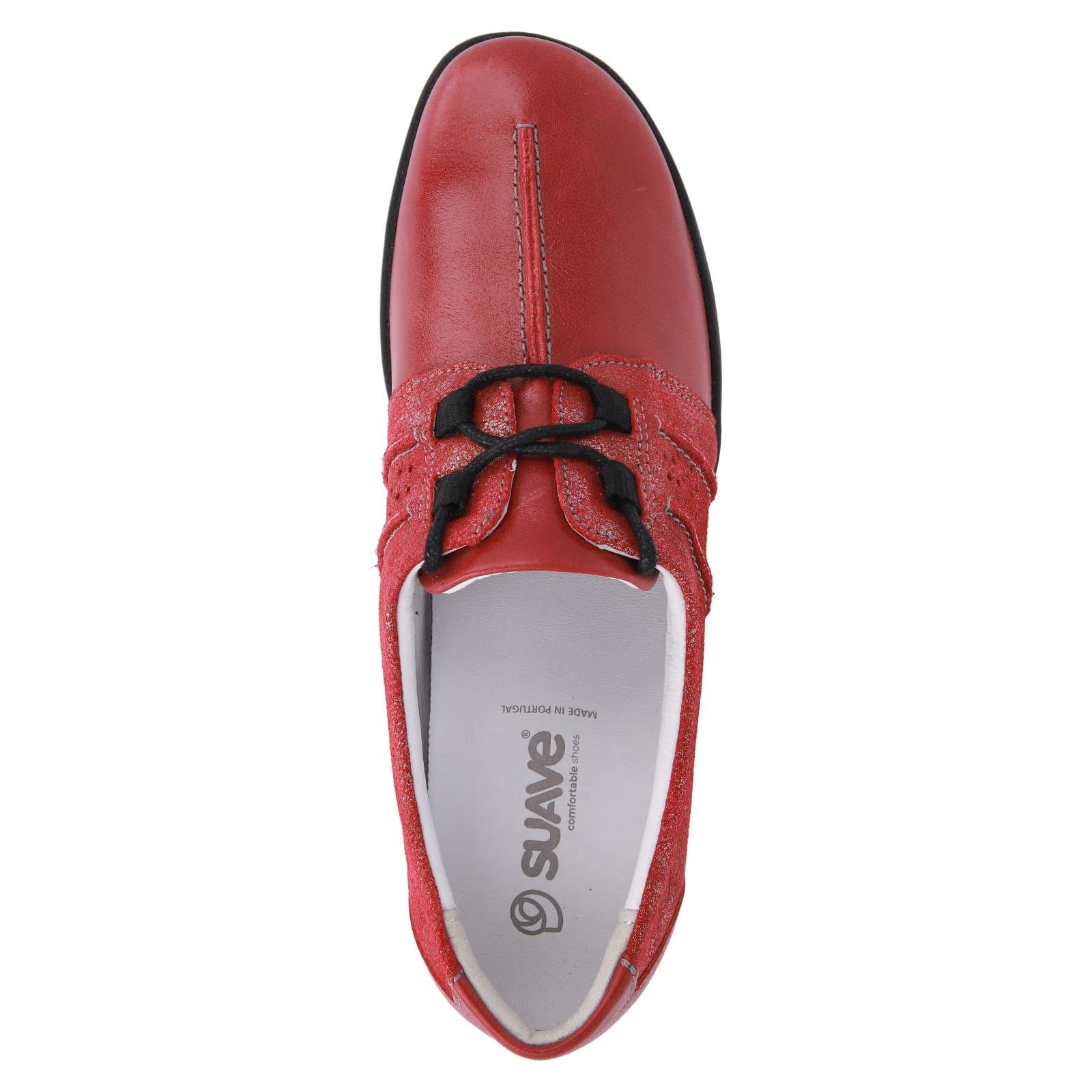 Полуботинки женские Suave р. 37 Красный (9232174937) - фото 2 Полуботинки женские Suave р. 37 Красный (9232174937) - фото 2