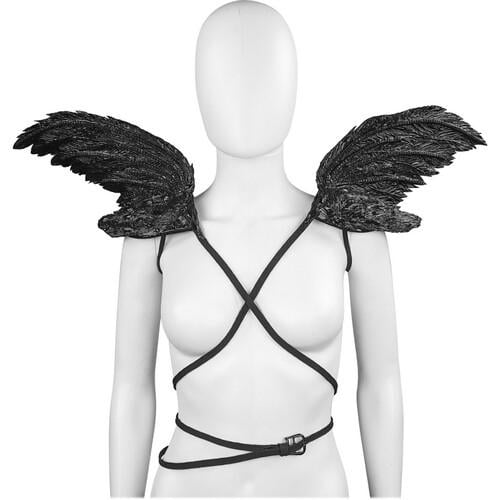 Наплечники Крылья Пегаса Seta Decor (24-622BLK)