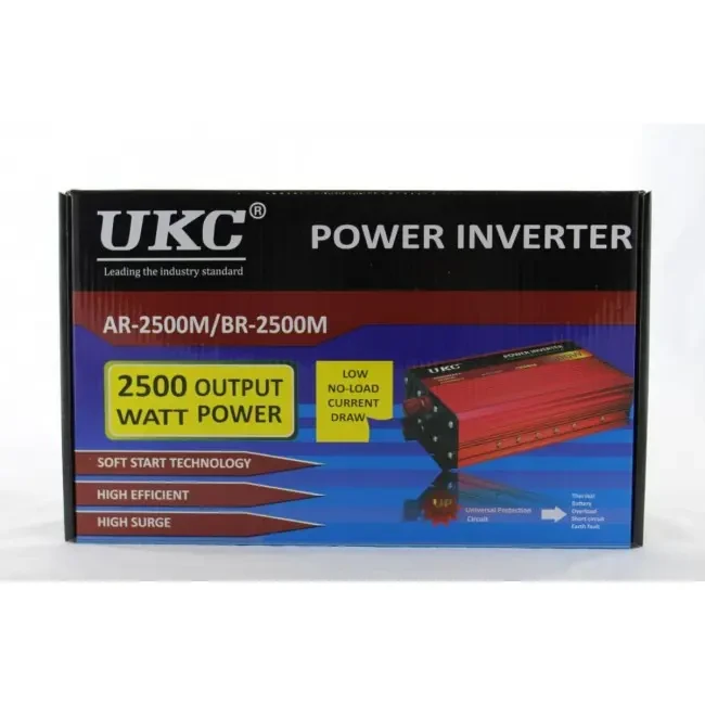 Автомобільний інвертор UKC AR-2500M/BR-2500M AC/DC AR 2500W 24-220V (4820) - фото 10 Автомобільний інвертор UKC AR-2500M/BR-2500M AC/DC AR 2500W 24-220V (4820) - фото 10