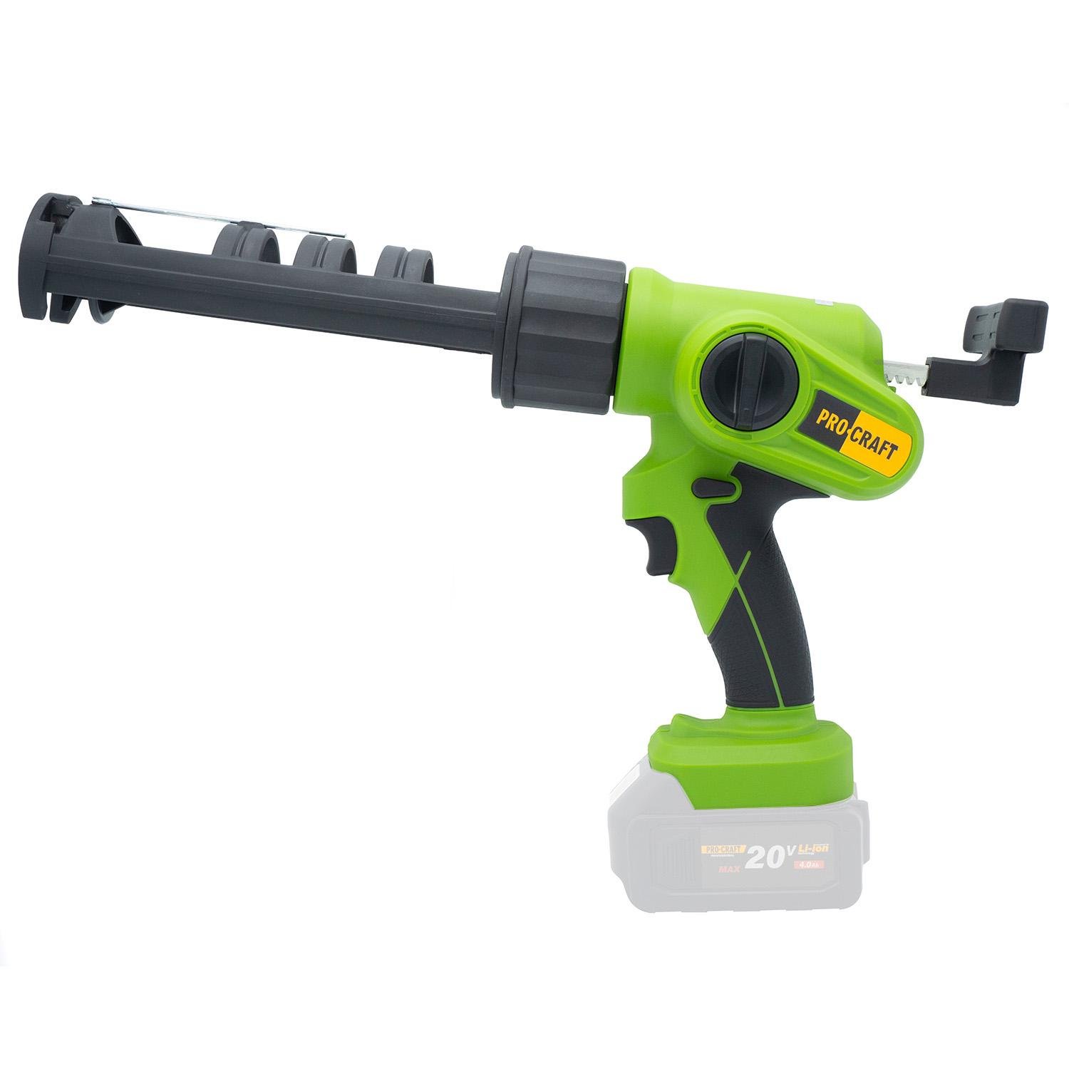 Пистолет аккумуляторный для герметика Procraft PC20 Без АКБ и ЗУ (030234)