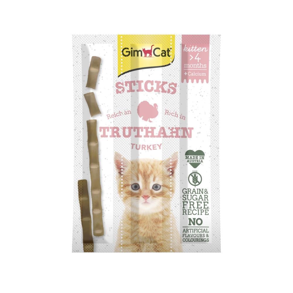 Лакомство для котят GimCat Gimpet Kitten мясные палочки 3 шт. (1789925407)