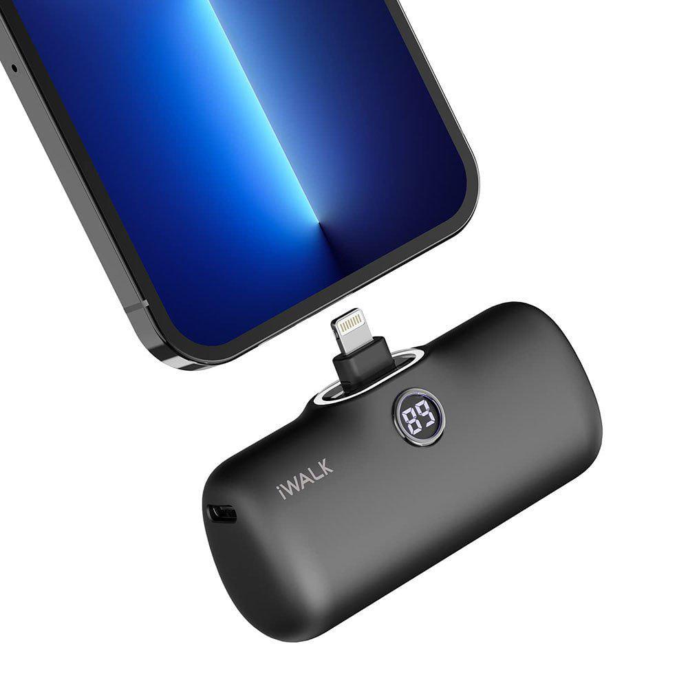 Повербанк iWalk Link Me Pro Lightning 4800 mAh Black (DBL5000PL-BK)