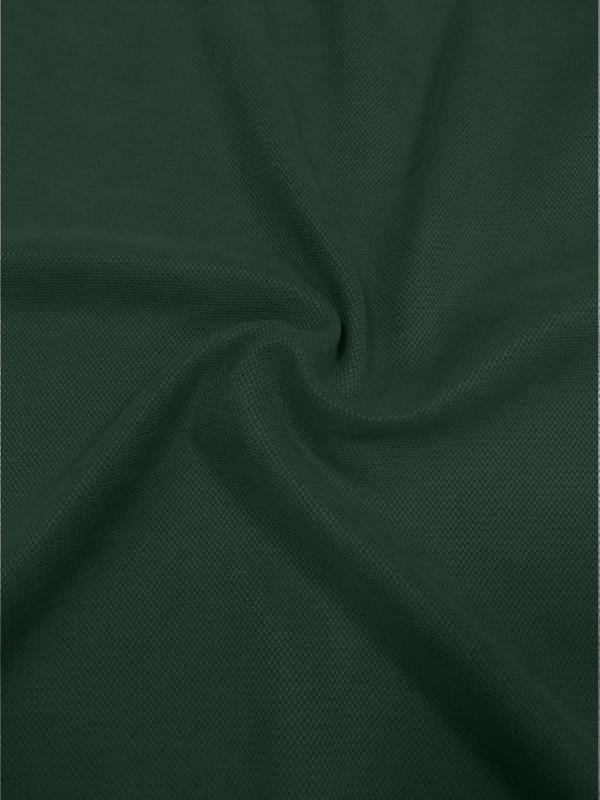 Комплект штор Lux Portiery CALIFORNIA мікровелюр подвійний 150x290 см 2 шт. Темно-зелений (MD 1230) - фото 3