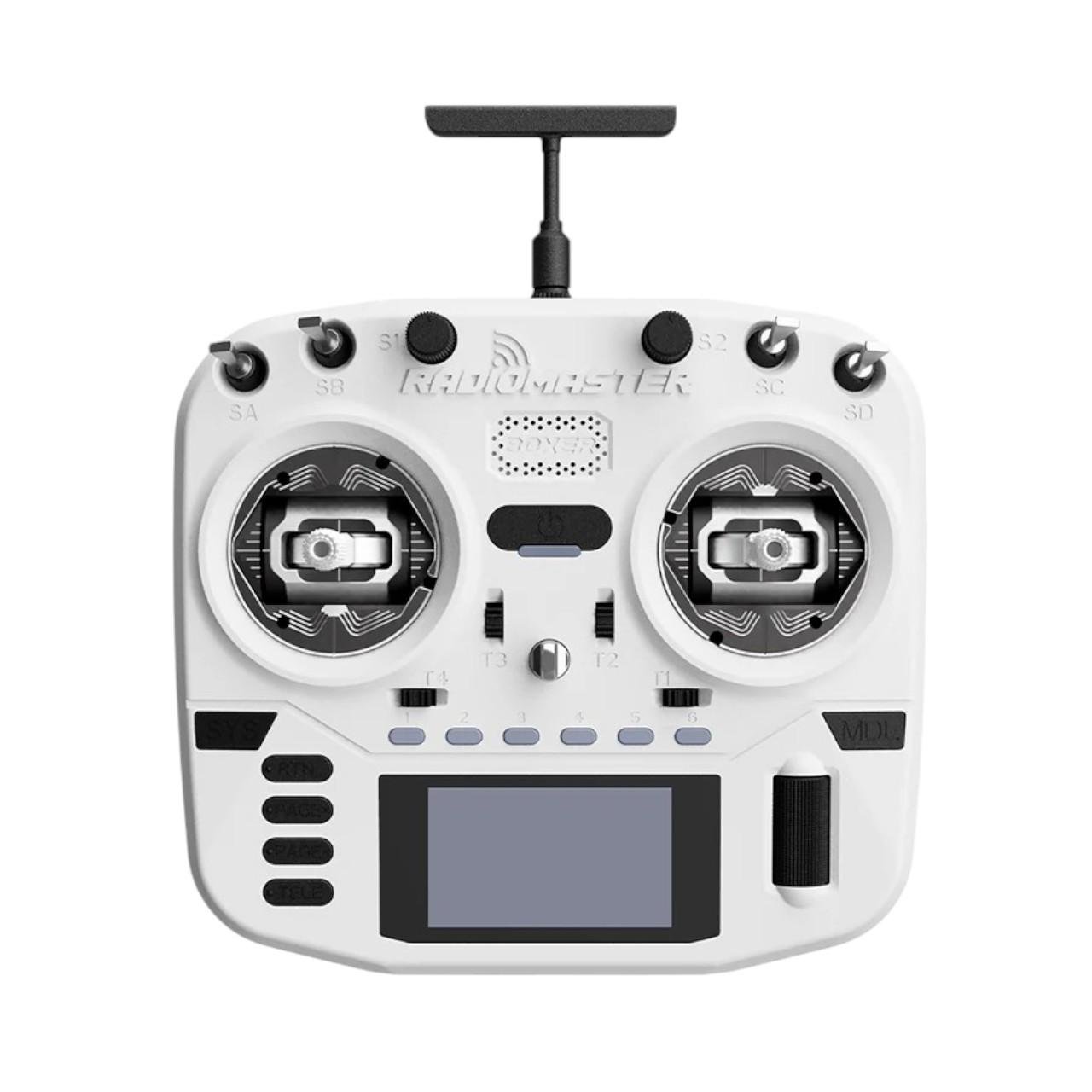 Пульт дистанционного управления RadioMaster Boxer Crush M2 ELRS Frost White (82001)