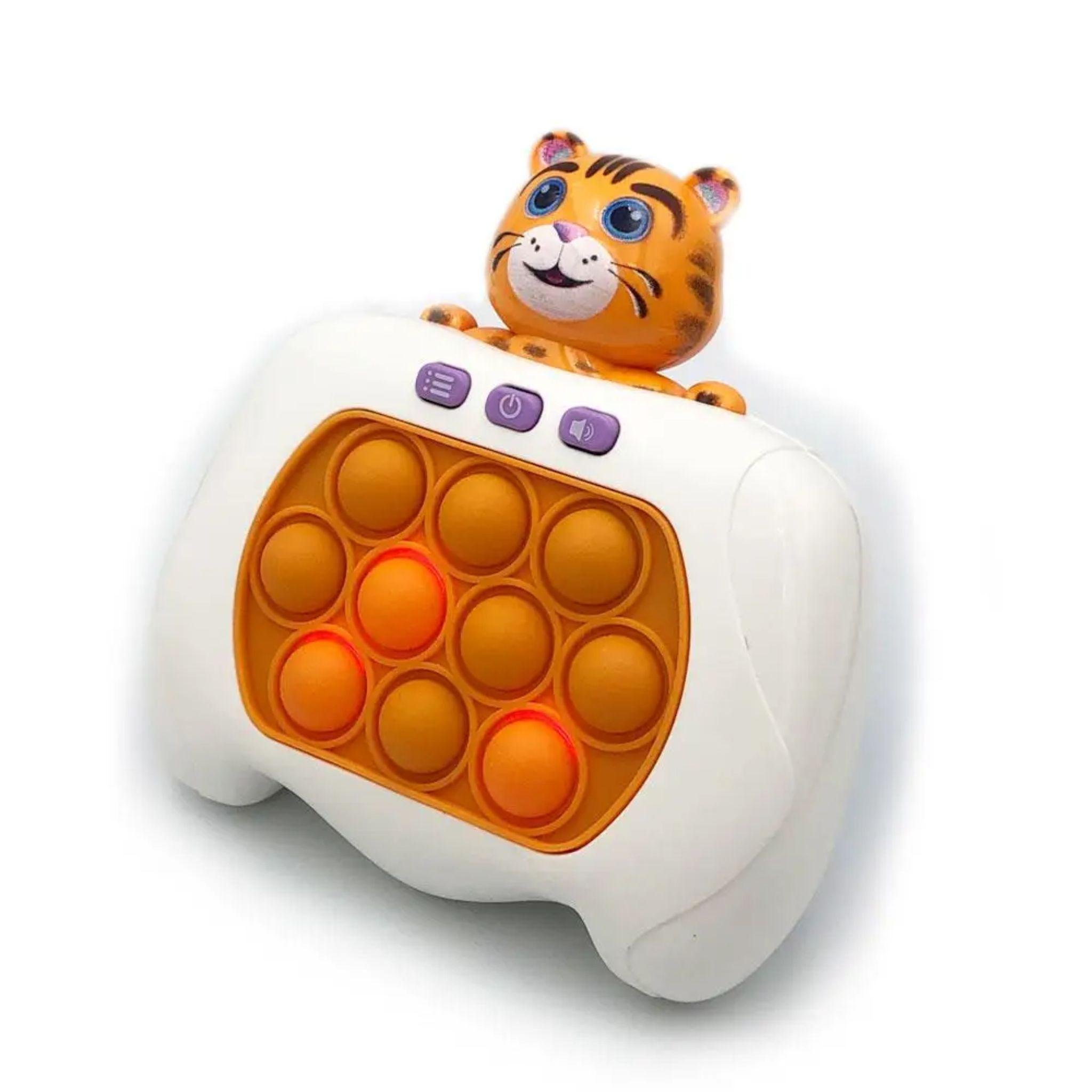 Антистресс-игрушка Pop it PRO Тигр с подсветкой интерактивная (29518442)