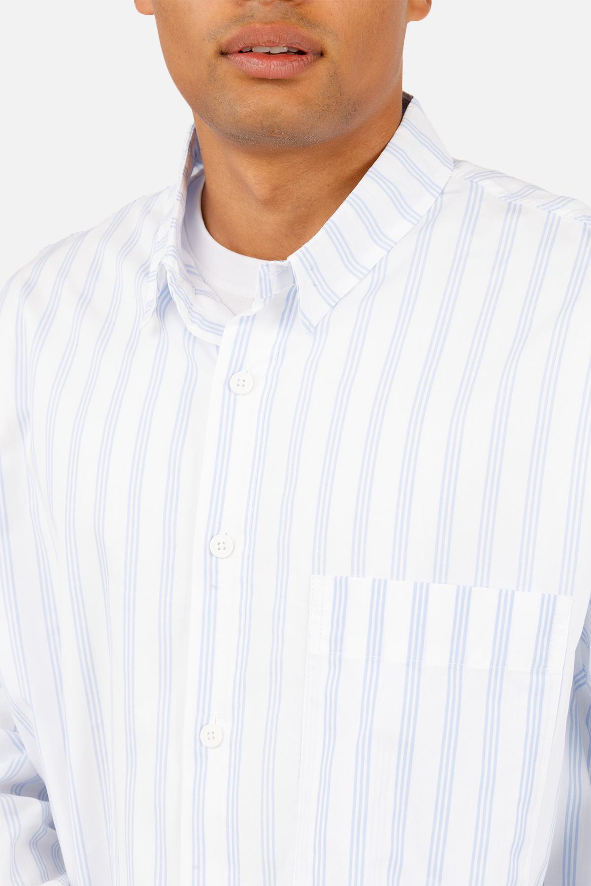 Рубашка мужская ЦБ-00258131 с длинным рукавом р. 46 Белый (SKT001015626) Рубашка мужская ЦБ-00258131 с длинным рукавом р. 46 Белый (SKT001015626)