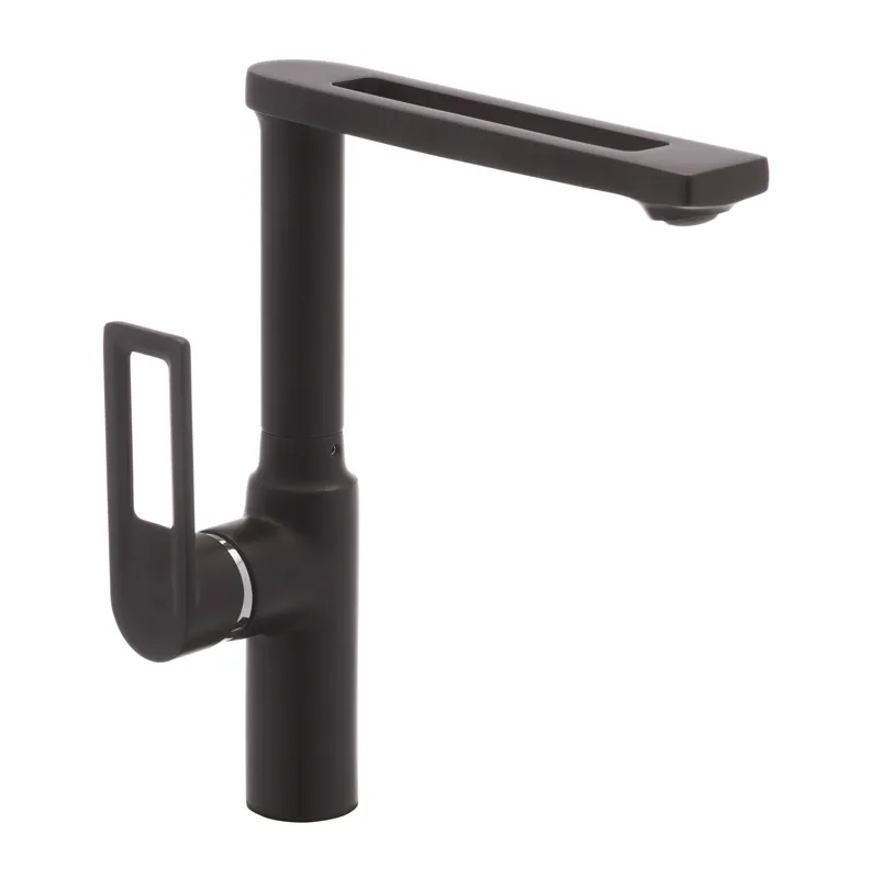 Смеситель для кухни Haiba Foster 017 Черный (HB0967) Смеситель для кухни Haiba Foster 017 Черный (HB0967)