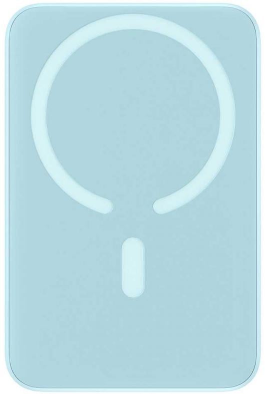 Портативна батарея Baseus Magnetic Mini Wireless Fast Charge 10000 mAh 20 W PPCX030003 Blue (1972675461) - фото 2