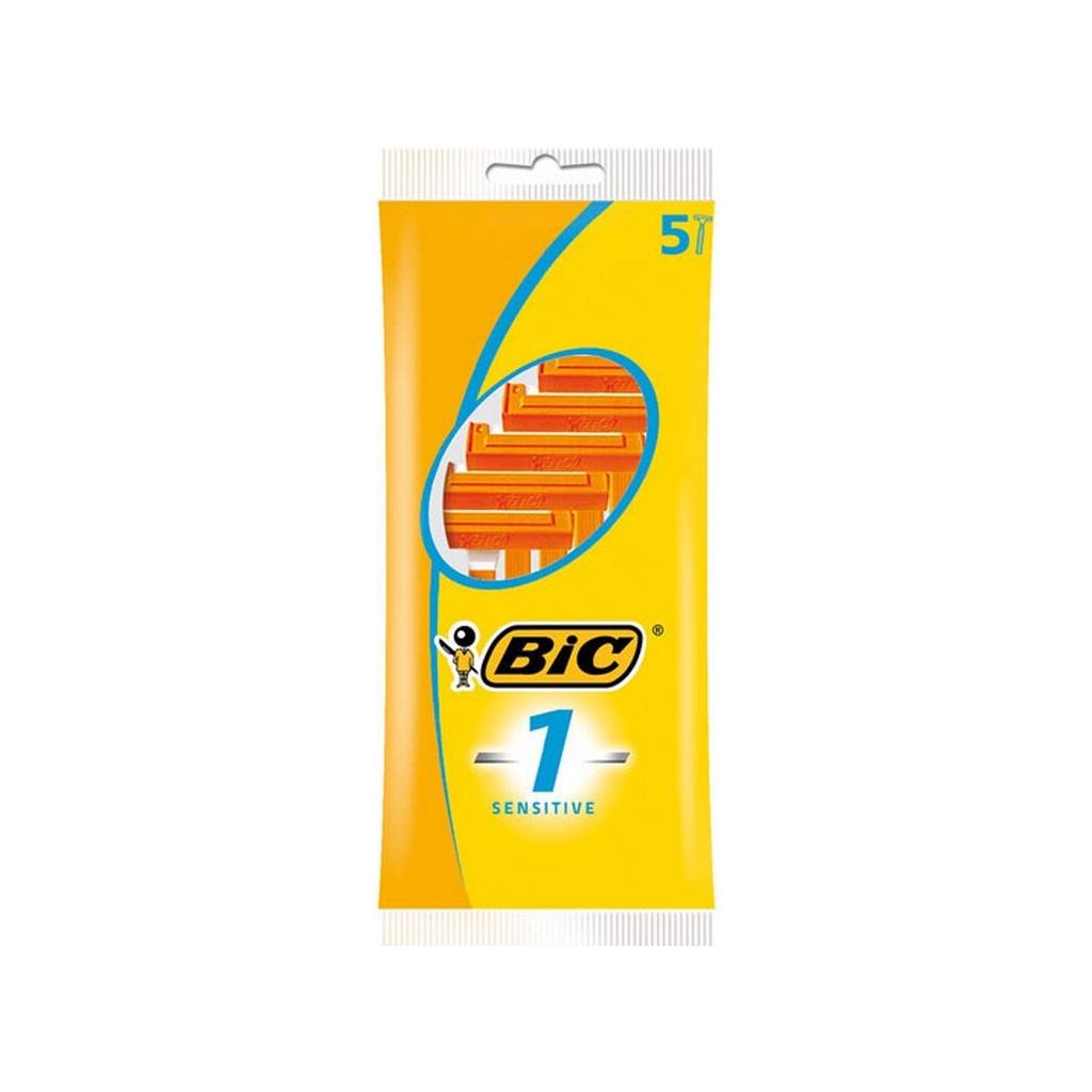 Бритви одноразові BIC 1 Sensitive 5 шт. (3086125705010)