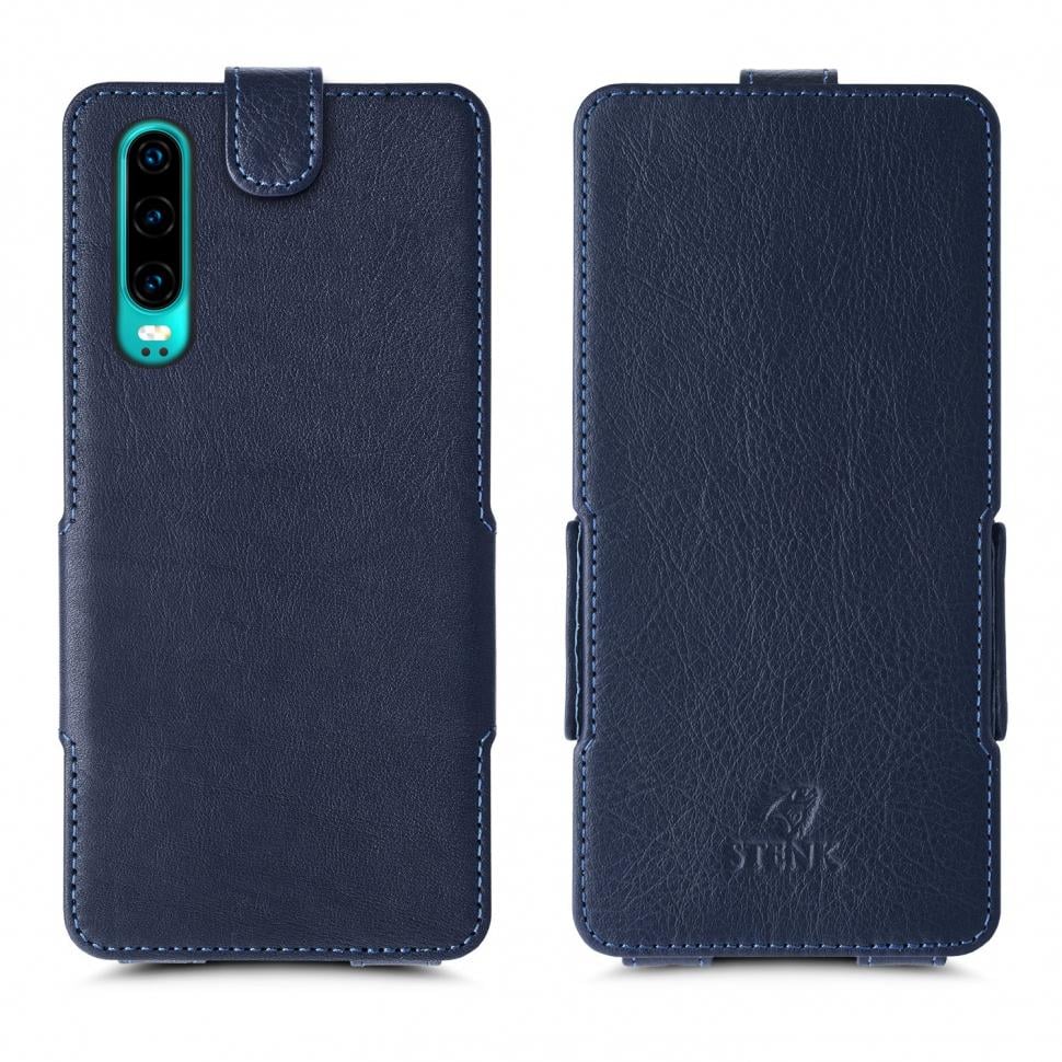 Чехол флип Stenk Prime для Huawei P30 Синий (62691)