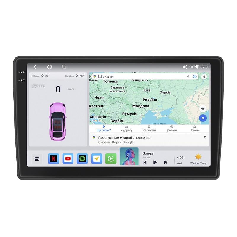 Автомагнитола штатная Lesko для Renault Trafic II 2001-2006 4/64 QLED CarPlay 4G Wi-Fi GPS Prime 10" (24366451) Автомагнитола штатная Lesko для Renault Trafic II 2001-2006 4/64 QLED CarPlay 4G Wi-Fi GPS Prime 10" (24366451)