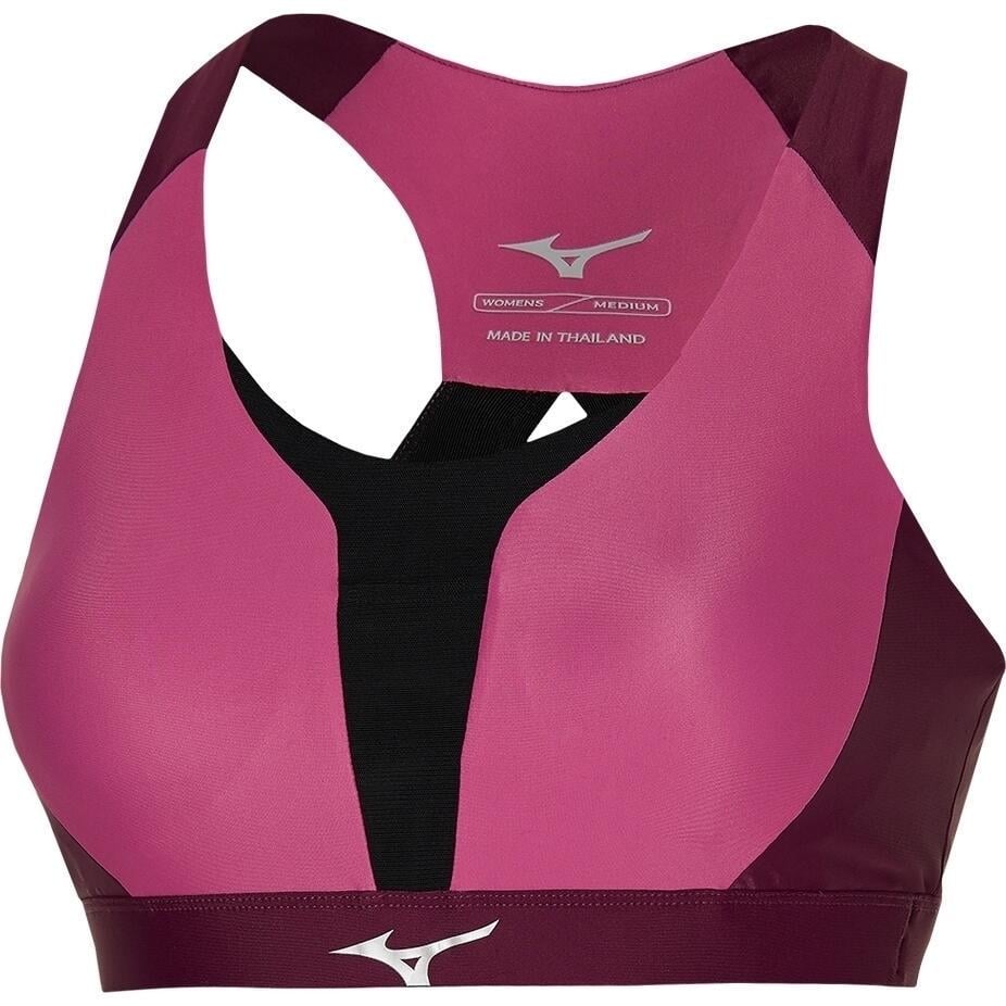 Топ для бега женский Mizuno HIGH SUPPORT BRA XS Розово-бордовый (J2GA2701-85)