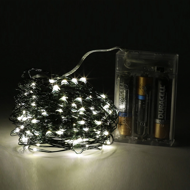 Гірлянда LED тепле світло 100 світлодіодів 10 м (12532) - фото 3 Гірлянда LED тепле світло 100 світлодіодів 10 м (12532) - фото 3