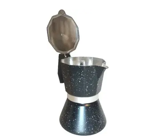 Кофеварка гейзерная Bohmann алюминиевая 300 мл (BH 9706) - фото 2 Кофеварка гейзерная Bohmann алюминиевая 300 мл (BH 9706) - фото 2