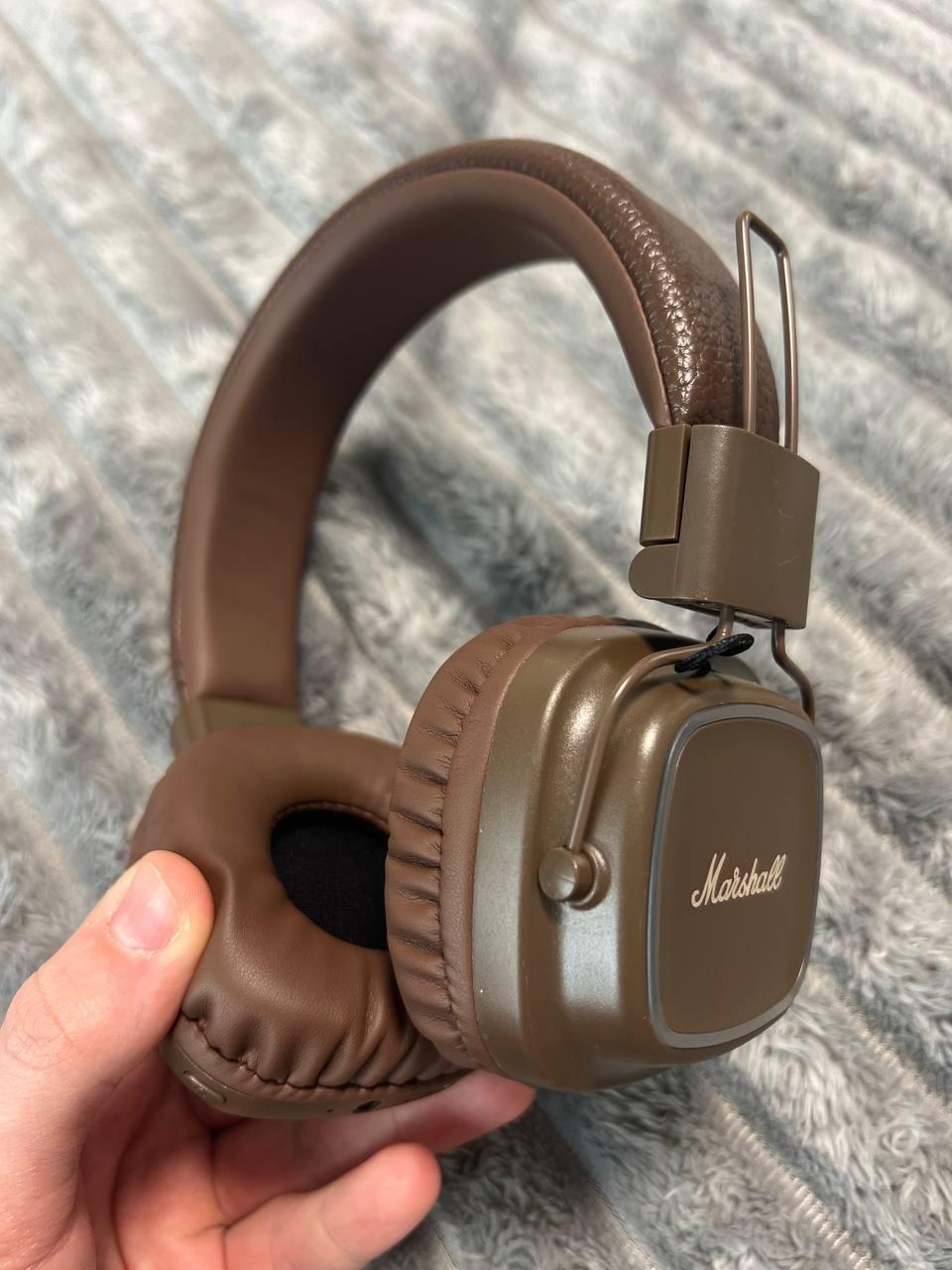 ᐉ Наушники bluetooth Marshall Major IV с подсветкой (1301