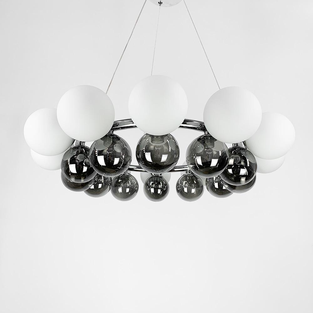 Люстра підвісна кільцева Sferetta 12 ламп (BM 60/12) - фото 6 Люстра підвісна кільцева Sferetta 12 ламп (BM 60/12) - фото 6