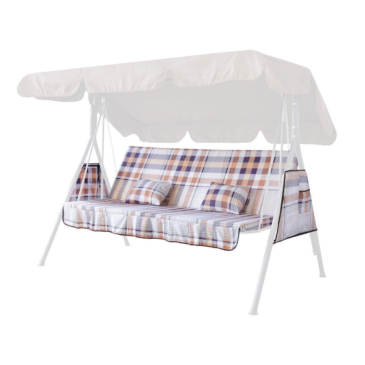 Набор для садовой мебели Дача Коричнево-фиолетовая ткань и поролон (27195829) Набор для садовой мебели Дача Коричнево-фиолетовая ткань и поролон (27195829)