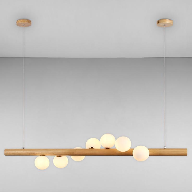 Люстра подвесная Light House LS-18018-7 Деревянный