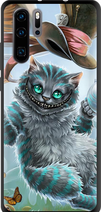 Чехол на Huawei P30 Pro Чеширский кот 2 (3993b-1621-42517)