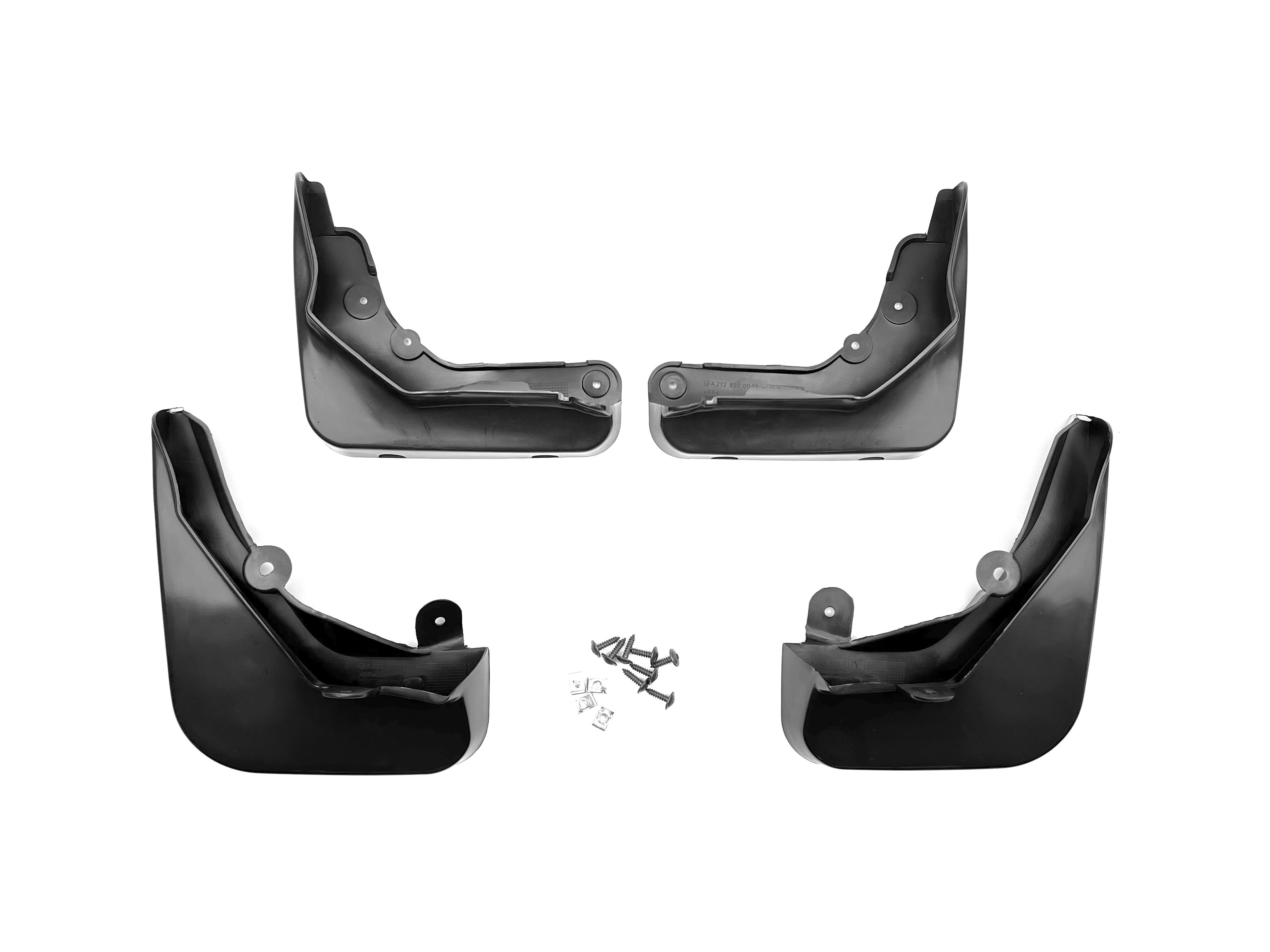 Брызговики KINDLE для Mercedes Benz W212 2009-2012/Mercedes-Benz E class W 212 2009-2016 4 шт. (3895)