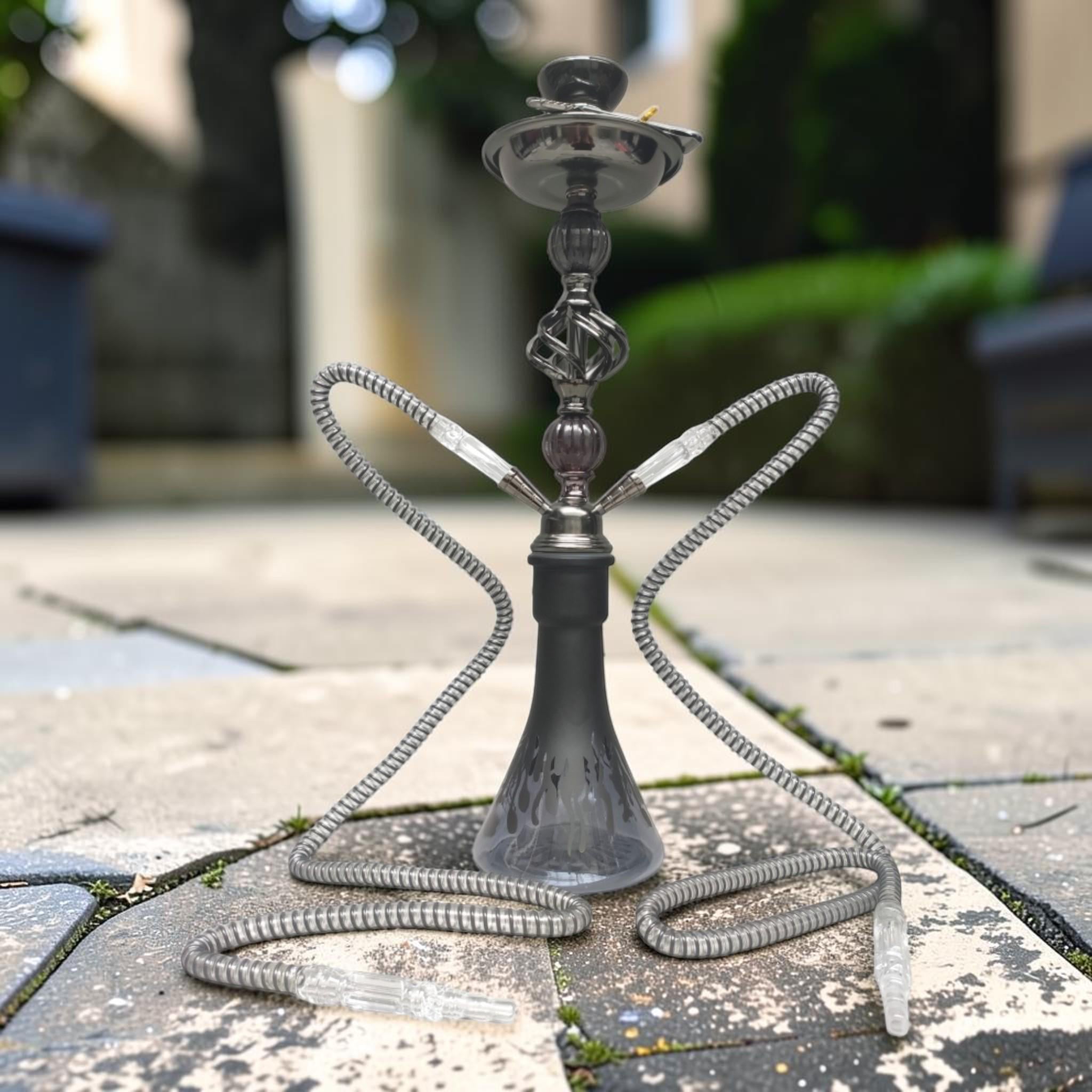 Кальян Hookah Halcyon на 2 персоны 55 см Black