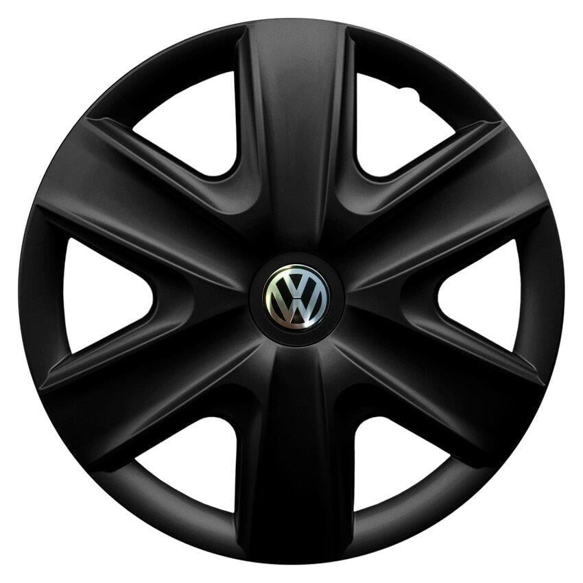 Комплект колпаков JAWOPLAST Hexan R15 для Volkswagen 4 шт. Black (28434960)