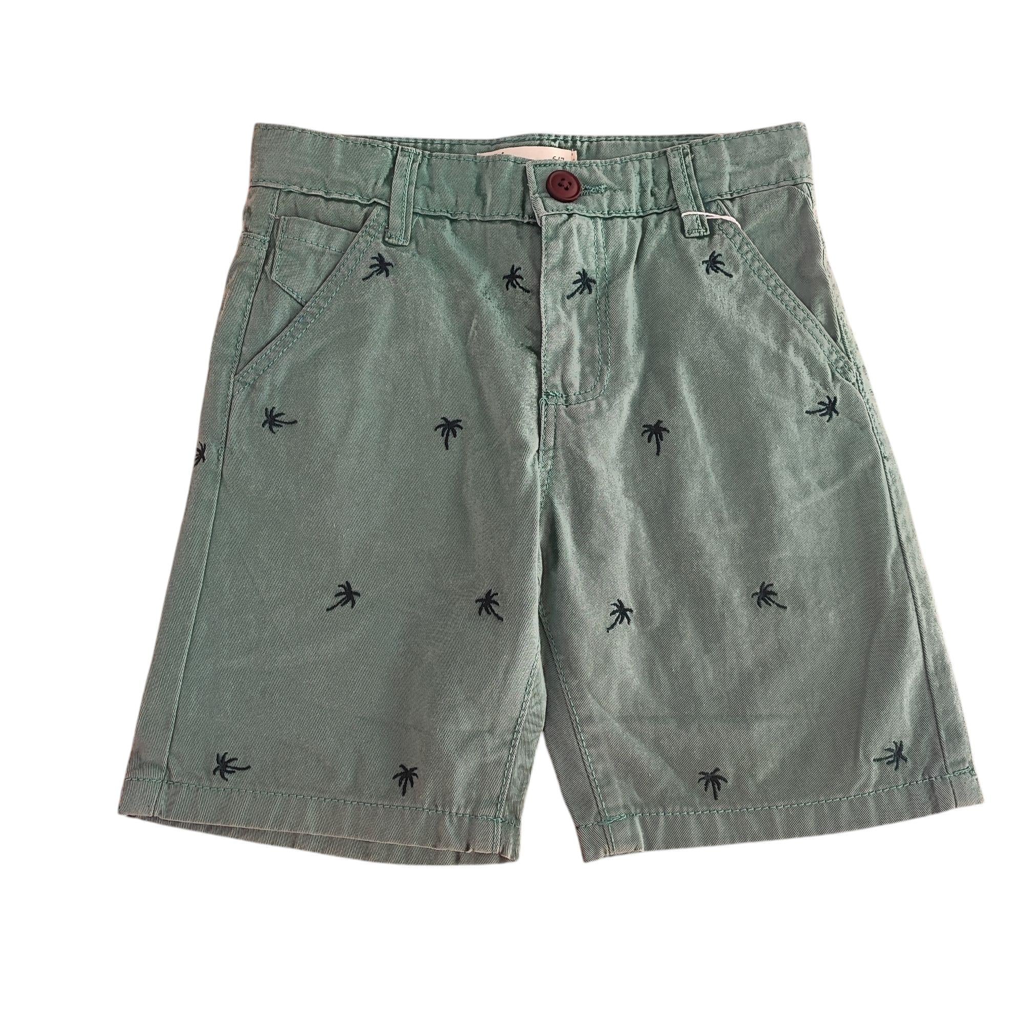 Шорти джинсові дитячі для хлопчика Zippy 118-121 см Зелений (250313086)