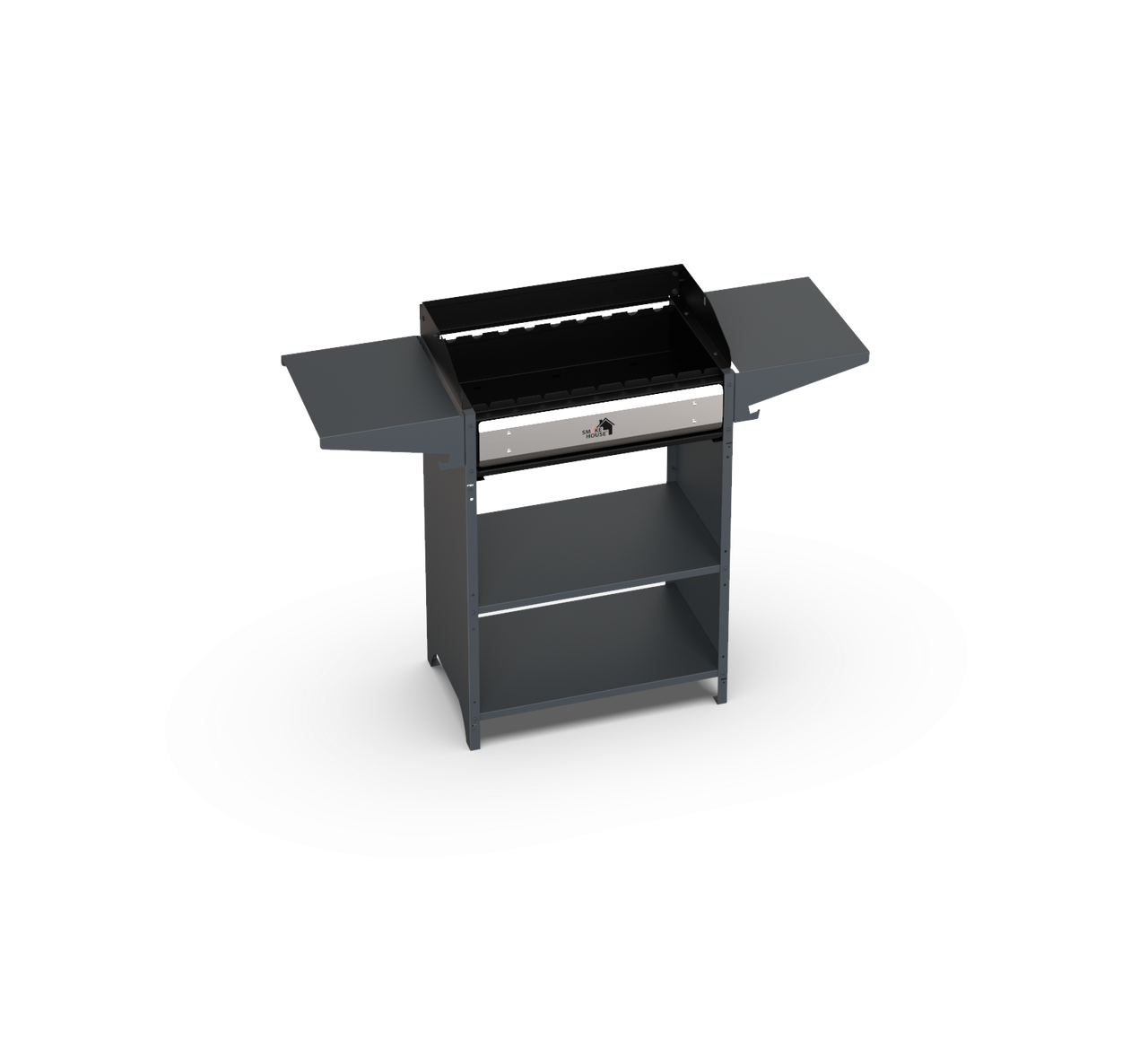 Мангал Smoke House High Tech 600 з вітрозахистом (500004) - фото 5