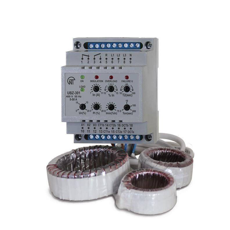 Блок защиты универсальный Новатек-Електро УБЗ-301 5-50А (NTBZ30105) Блок защиты универсальный Новатек-Електро УБЗ-301 5-50А (NTBZ30105)