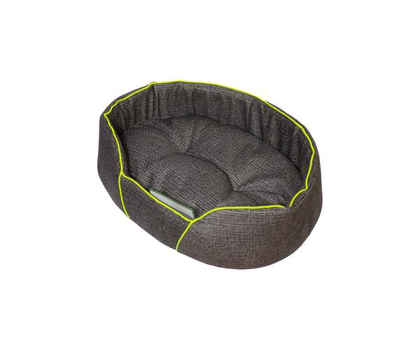 Лежак Lucky Pet Доллі 54х76х15 см Сірий