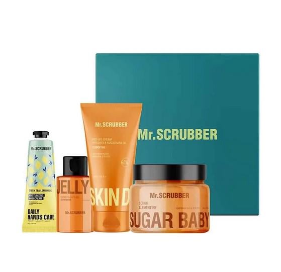 Подарочный набор косметики Mr Scrubber Orange Care для лица и тела