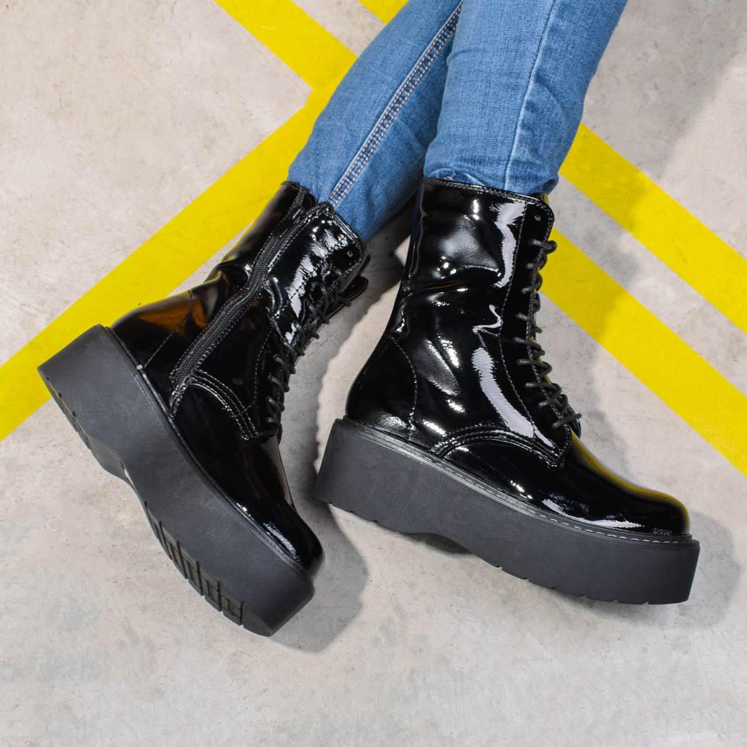 Черевики жіночі на масивній підошві 326356 р. 38 24,5 см